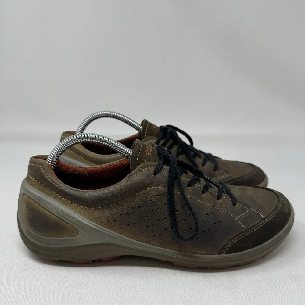 ECCO Biom Grip Natural Motion Sneakers Urbaneering Leather Mens‎ EU40 / US 7-7.5